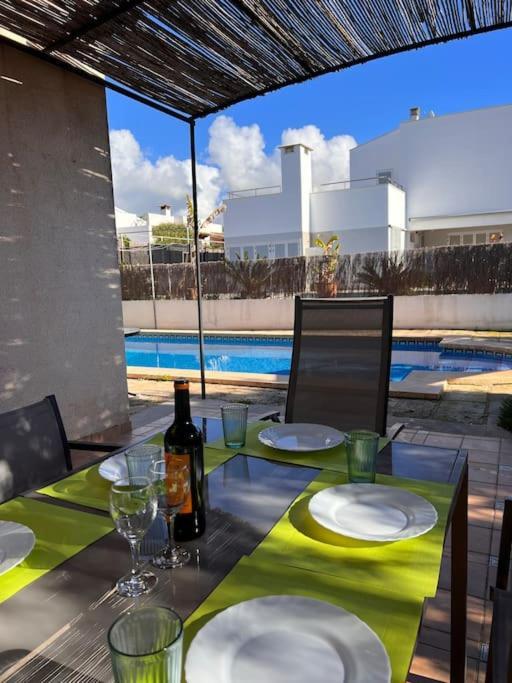 Villa Chalet Con Piscina Sa Ràpita Exterior foto