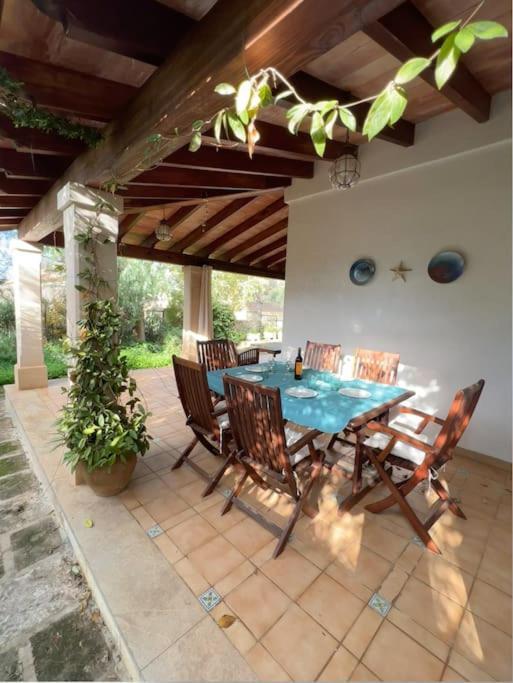 Villa Chalet Con Piscina Sa Ràpita Exterior foto